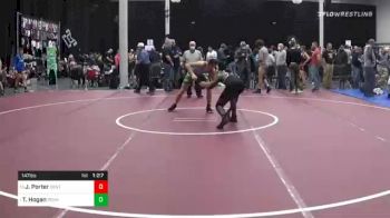 147 lbs Semifinal - Jared Porter, Central Dauphin vs Talan Hogan, Pennridge