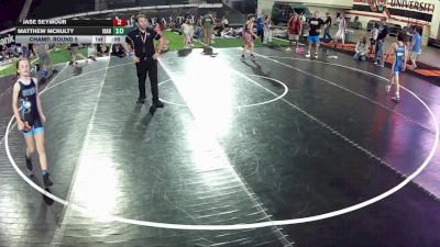 90-95 lbs Champ. Round 5 - Maya Iverson, Alaska vs Brylee Janes