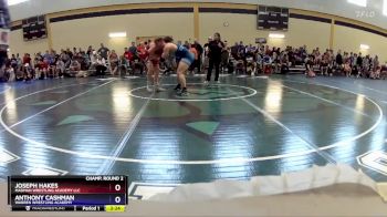 190 lbs Champ. Round 2 - Joseph Hakes, Madman Wrestling Academy LLC vs Anthony Cashman, Warren Wrestling Academy