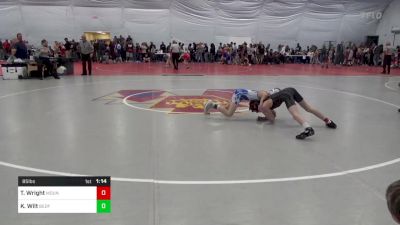 85 lbs Quarterfinal - Tristan Wright, Mount Holly Springs vs Kaalan Wilt, Bedford