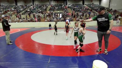 60 lbs Consi Of 8 #2 - Michael Wilson, Guerrilla Wrestling Academy vs Camden Wilson, Pedraza Wrestling