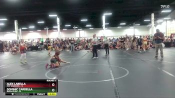 64 lbs Round 5 (6 Team) - Alex Labella, Mat Warriors vs Dominic Cardella, Revolution