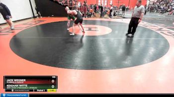 195 lbs Champ. Round 1 - Keighan Witte, New Lenox (PROVIDENCE CATHOLIC) vs Jack Wegner, Plainfield (NORTH)