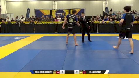 Sean Risman vs Nikodem Karol Mikuliszyn 2024 World IBJJF Jiu-Jitsu No-Gi Championship