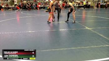 150 lbs Champ. Round 1 - Liam Thompsen, Gretna Youth Wrestling vs Rolan Alvarez, Assumption Elite WC