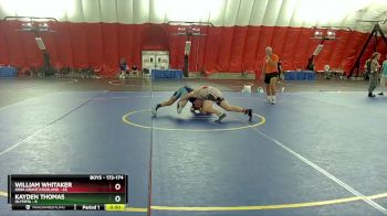 173-174 lbs Round 3 - William Whitaker, Iowa Grant/Highland vs Kayden Thomas, Olympia