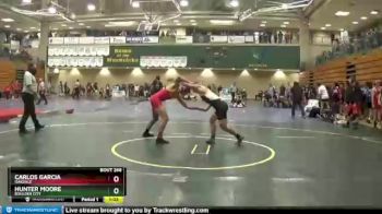 160 lbs Champ. Round 3 - Hunter Moore, Boulder City vs Carlos Garcia, Oakdale