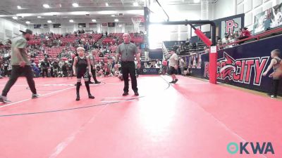 52 lbs Rr Rnd 1 - Averly Pittman, Spartan Wrestling Fort Smith vs Camden Holden, Ponca City Wildcat Wrestling