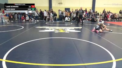 115 lbs Quarterfinal - Jace Koch, Victory School Of Wrestling vs Liam Schwanz, St. James Cyclones