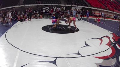 168 lbs Bella Barajas, Colorado 14U Girls vs Leeah Wright, Hawaii 14U Girls