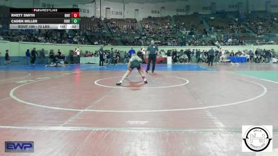 72 lbs Consi Of 8 #2 - Rhett Smith, Hinton Comets vs Caden Miller, Fort Gibson Youth Wrestling