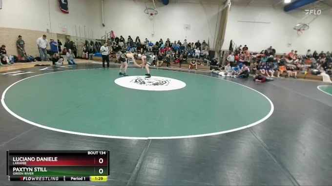 Paxtyn Rude 150A Quarterfinal - Luciano Daniele, Laramie vs Paxtyn Still, Green River