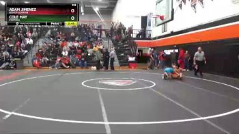 113 lbs Cons. Semi - Cole May, Foothill vs Adam Jimenez, Bishop Gorman