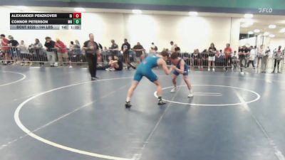 144 lbs Consi Of 64 #2 - Alexander Penzkover, IA vs Connor Peterson, MN