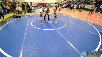 55 lbs Consi Of 8 #2 - Brantlee Coffey, Wagoner Takedown Club vs Easton Ortiz, Keystone Kids