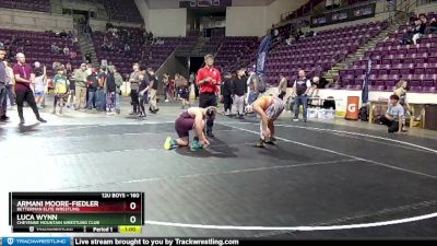 160 lbs Round 2 - Luca Wynn, Cheyenne Mountain Wrestling Club vs Armani Moore-Fiedler, Betterman Elite Wrestling