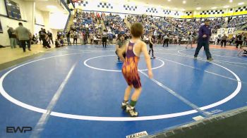 43 lbs Quarterfinal - Waylon Pearson, Barnsdall Youth Wrestling vs Stetson Beavers, Moodys Wrestling Club