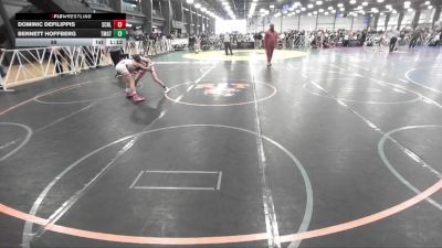 88 lbs Round 3 (12pm Friday) - Bennett Hoffberg, Team Gotcha vs Dominic Defilippis, Scorpions