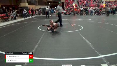 49 lbs Cons. Round 4 - Wrett Lawther, Woodward vs Archie Schippers, Hoxie Kids Wrestling Club