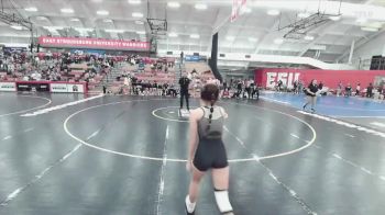 103 lbs Round 3 (12 Team) - Alexis Baumgartner, Adrian College vs Elyssa Ostrick, Brock Univeristy