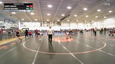 154 lbs Round Of 32 - Henry Mercer, Tewksbury vs Kolton Bradeen, Wrestlers Way