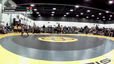 95 lbs Semis & 1st Wrestleback (8 Team) - Cale Dauber, Olympia vs Charlie Jones, Junior Terps Xtreme