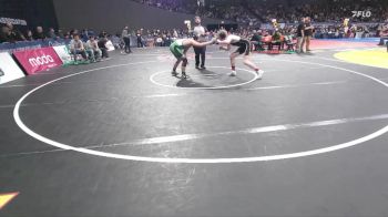 2A/1A Boys 175 Quarterfinal - Levi Cranston, Camas Valley Boys vs Gabriel Dooley, Waldport Boys