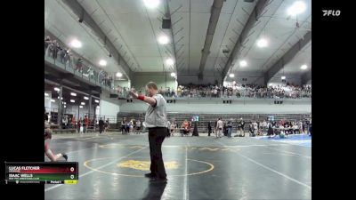 155 lbs Champ. Round 1 - Lucas Fletcher, Missouri vs Isaac Wells, Ray-Pec Wrestling Club