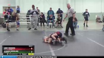 56 lbs Finals (2 Team) - Joey Messina, Bitetto Trained vs Korbin Kiessling, Rampage
