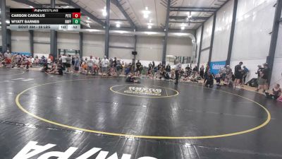58 lbs Round Of 16 - Carson Carolus, Petersburg vs Wyatt Barnes, Ruffs Dale