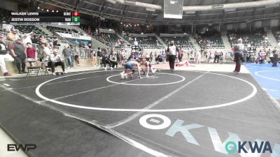 80 lbs Consolation - Walker Lewis, Dark Cloud Wrestling Club vs Jestin Rosson, Vian Wrestling Club