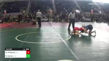 116 lbs Consi Of 4 - Madeline Pritchard, Askeo vs Sofia Correa, Team FCA