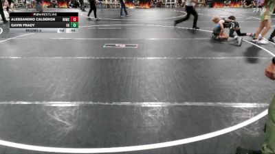 72 lbs Round 5 - Alessandro Calderon, Richmond Hill Wrestling Club vs Gavin Frady, Grappling House