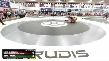 215 lbs Quarterfinal - Jose Guerrero, Daniel Cormier Wrestling Academy vs Cole Carter, Ironclad Wrestling