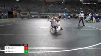 174 lbs Consolation - Dax Bennett, Clackamas vs Wyatt Simon, Rctc