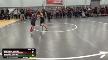 70-72 lbs Round 1 - Emerson Rangel, Powerhouse Wrestling Academy vs Presley Mitchell, Rangers Wrestling Club