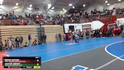 50 lbs Round 3 - Bryar Nathan, Perry Meridian Wrestling Club vs Hunter Gibson, Marauder Wrestling Club