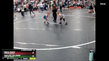 49 lbs Semifinal - Mikah Smith, Carolina Reapers vs Waylon Callaway, Cane Bay Cobras