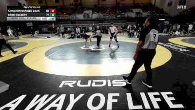 215 lbs Semifinal - Kingston Daniels Silva, Greens Farms Academy vs Cash Colbert, Paul VI Catholic High School