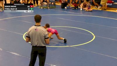 68/72 Round 1 - Honor Smoke, Akron vs Tyrell Riley Jr, NY