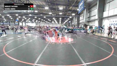 145 lbs Round Of 64 - Wesley Hayden, CA vs Daniel Smith, PA