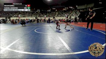 58 lbs Consolation - Nolan Elwell, Tuttle Wrestling vs Samuel Airington, Saints Youth Wrestling Club