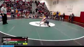 132 lbs Cons. Round 2 - Flint Reno, Campbell County vs Jarett Boerkircher, Cheyenne East