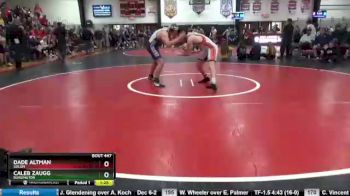 182 lbs Cons. Round 1 - Dade Altman, Solon vs Caleb Zaugg, Burlington