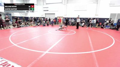 C-152 lbs Consi Of 16 #1 - William Hovis, WV vs Austin Saffer, SC