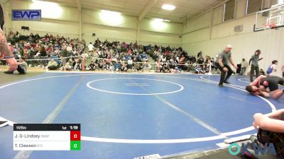 112 lbs Rr Rnd 3 - Jayden Green-Lindsey, Spartan Wrestling Fort Smith vs Tate Clawson, Sallisaw Takedown Club