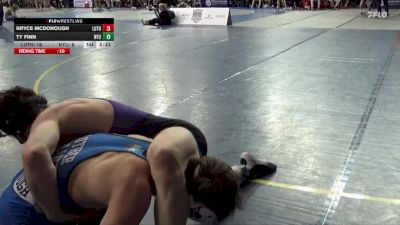 174 lbs Finals (2 Team) - Ty Finn, NYU vs Bryce McDonough, Luther