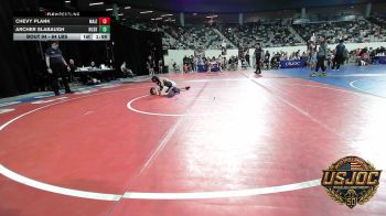 64 lbs Semifinal - Chevy Plank, Maize WC vs Archer Slabaugh, Husky Wrestling Club