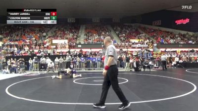 106 lbs Cons. Round 3 - Harry Langill, Seneca-Nemaha Central Hs vs Colton Minick, Independence Hs