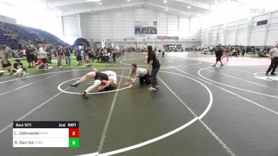 190 lbs Consolation - Logan Zebrowski, Northern Arizona Grapplers vs Ryan Barrios, Threshold